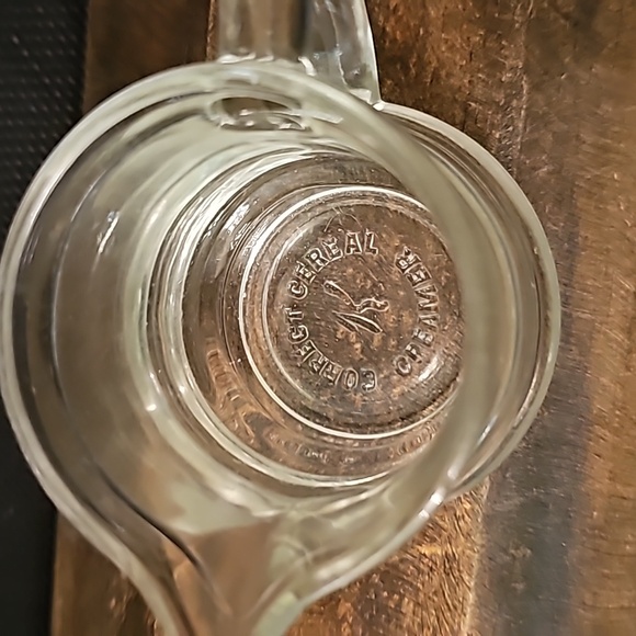 Vintage Special K Glass Creamer - Picture 4 of 5